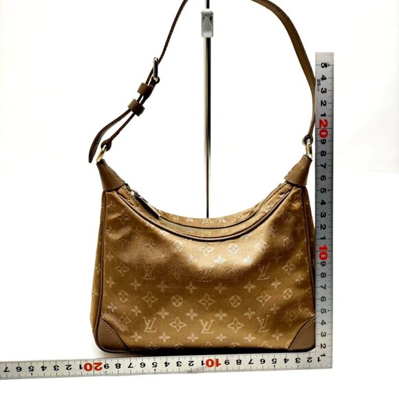 Louis Vuitton LV Shoulder Bag Brown Monogram Satin 730-061225 - Picture 2 of 13